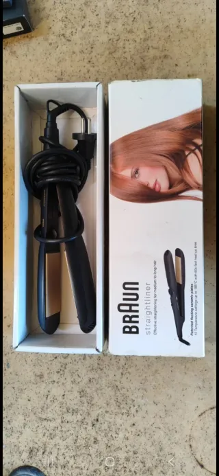 Piastra per capelli Braun Straightliner