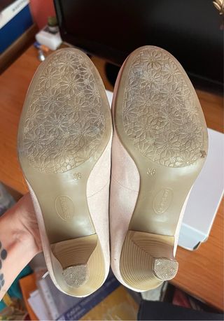 Zapatos Graceland ante rosa palo