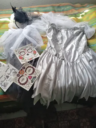 Disfraz Novia Zombi Talla Única