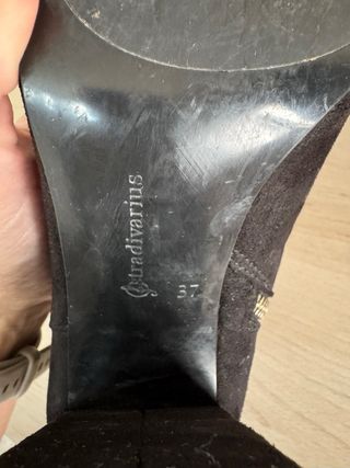 Botines negros Stradivarius Talla 37