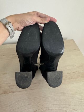 Botines negros Stradivarius Talla 37