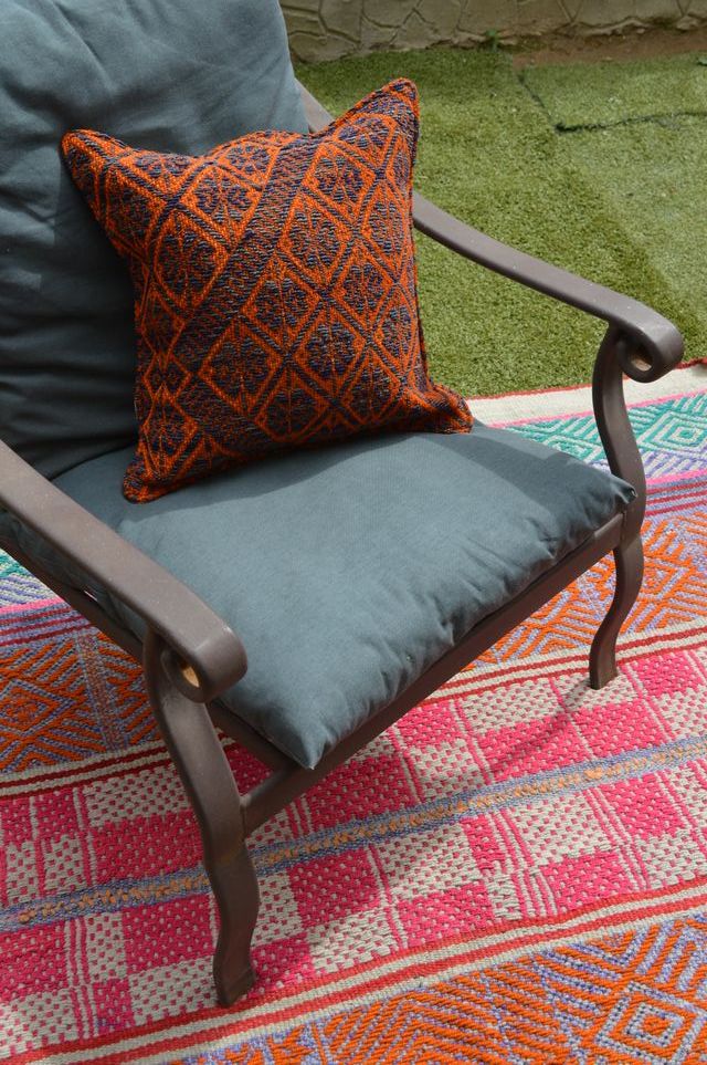 Almofada de lã artesanal - Almofada artesanal