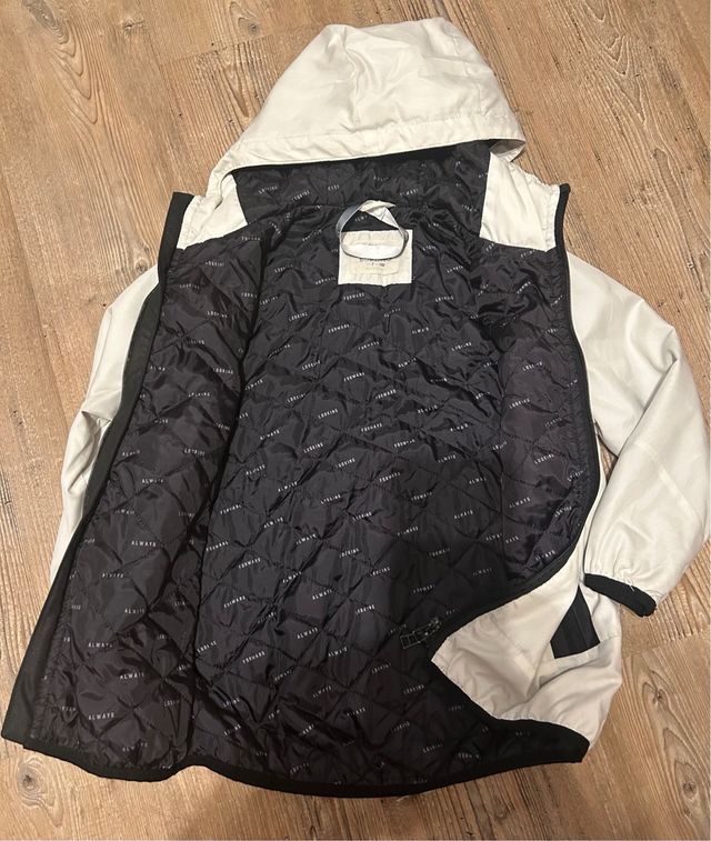 Chaqueta Zara 7 años (122 cm) blanco/negro