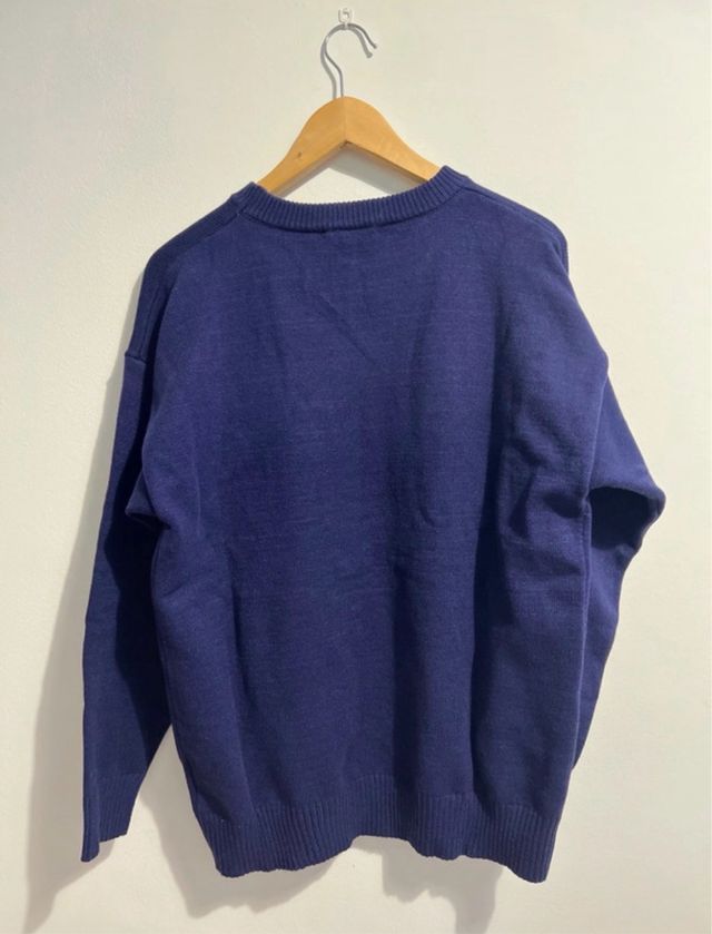 Jersey Ami Paris Azul Corazón Blanco