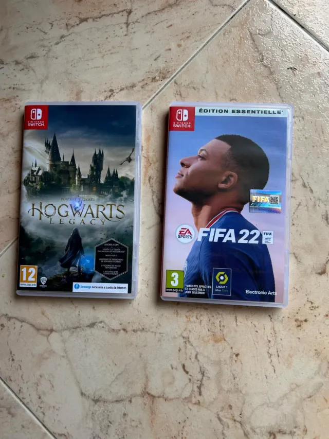 Pack Hogwarts Legacy y FIFA 22 Switch