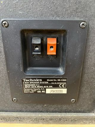 Altavoces Technics SB-CS65