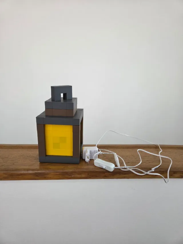 Minecraft lighting lamp