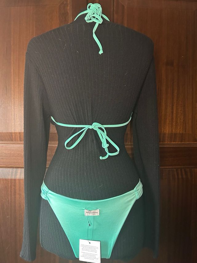 bikini color tiffany e argento