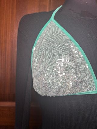 bikini color tiffany e argento