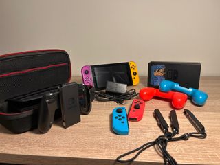 Nintendo Switch con accesorios