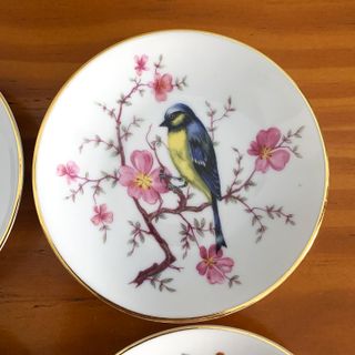 Lote 4 Platitos Porcelana Inglesa Royal Kent