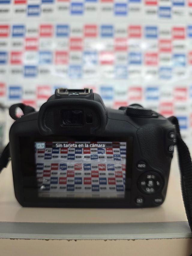✅ CANON EOS R100 Objetivos 18-45 & 55-210 mm Cámara Evil APS-C Mirrorless