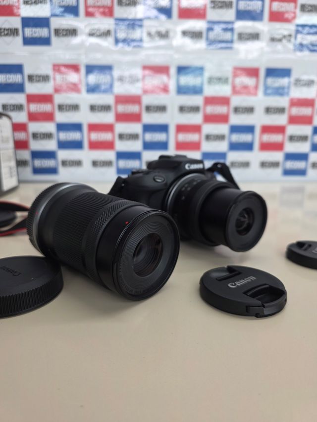 ✅ CANON EOS R100 Objetivos 18-45 & 55-210 mm Cámara Evil APS-C Mirrorless