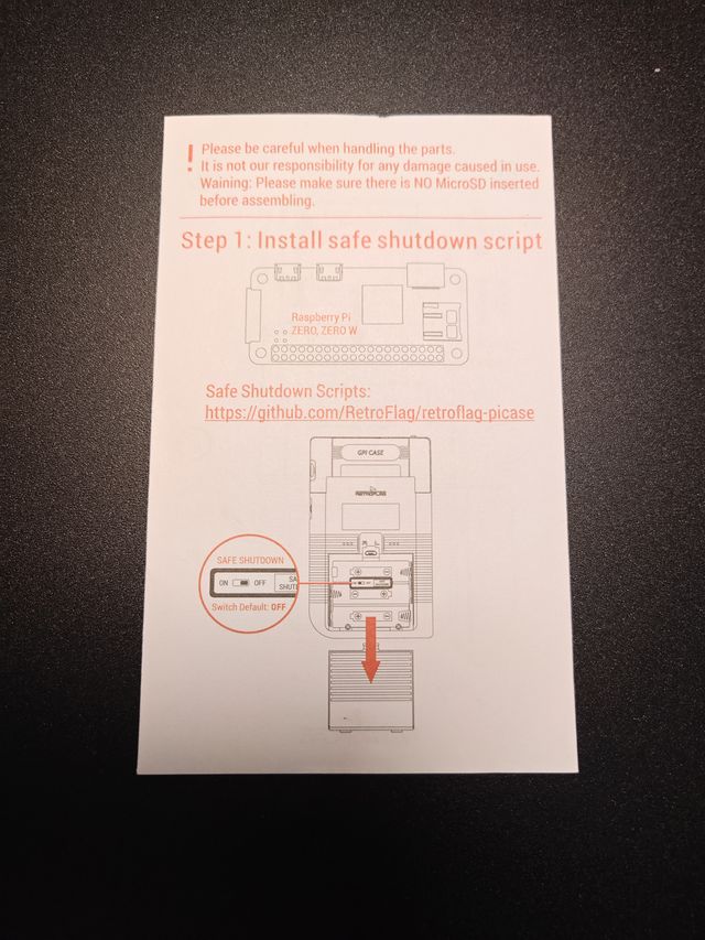 Retroflag GPi Case - Para reparar (descripción)