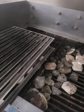 Barbacoa gas natural