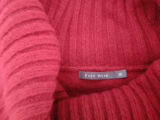 Vestido de punto rojo El Corte Inglés