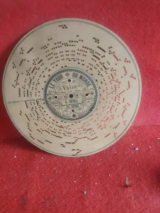 Disco de Música para Gramola Le Tour du Monde