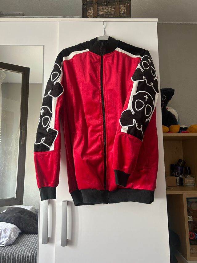 Chándal butnot rojo y negro