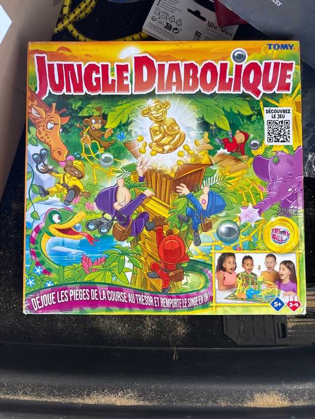 juego de mesa Jungle Diabolique Juego de Mesa Tomy