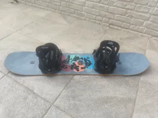 Tabla Snowboard Niño 86cm Usada Xanadú