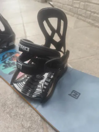 Tabla Snowboard Niño 86cm Usada Xanadú