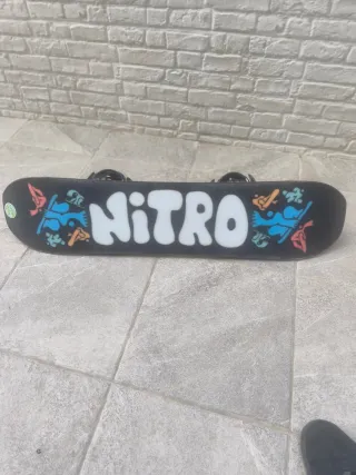 Tabla Snowboard Niño 86cm Usada Xanadú