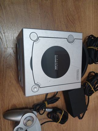 Consola Nintendo GameCube Plata