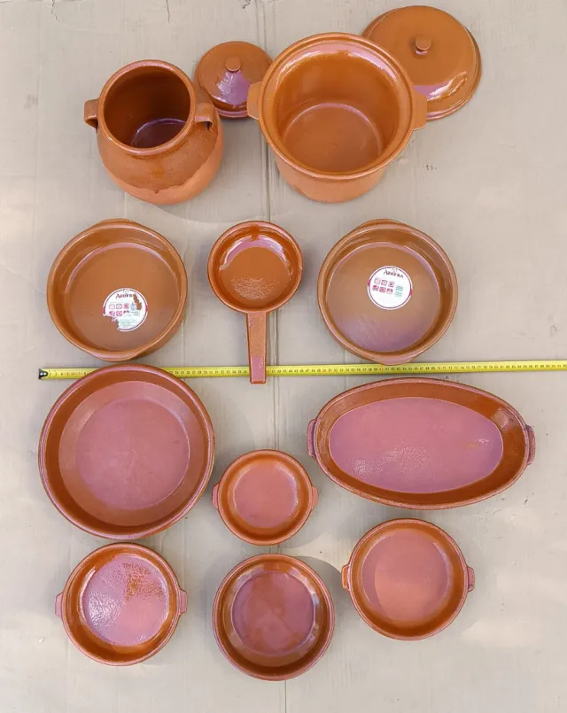 18 Utensilios de Barro Cocina