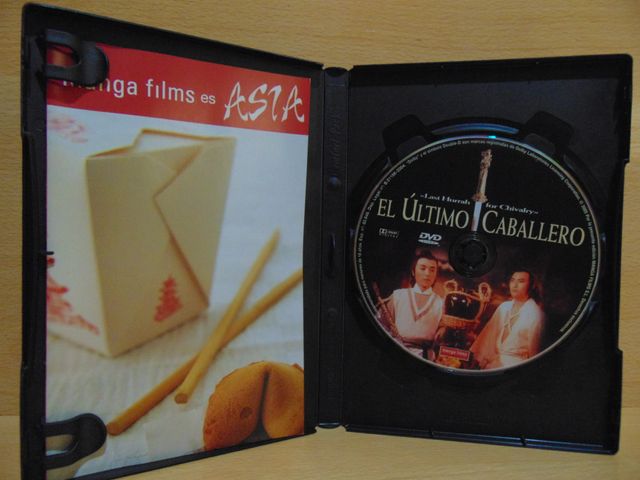 EL ÚLTIMO CABALLERO. DVD. John Woo. Descatalogada