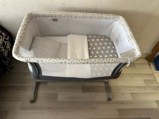 Minicuna colecho Jane Baby Side