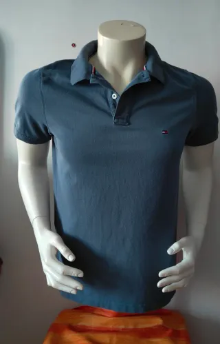 Polo Tommy Hilfiger Azul Talla M