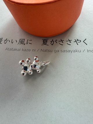 Colgante Tous Oso Bubble Plata Vintage