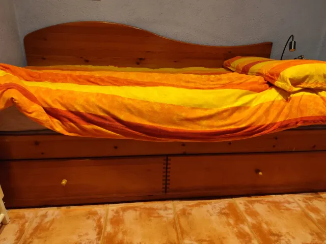 Cama nido y dos colchones 90x190