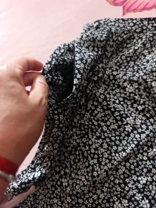 Falda corta estampada floral