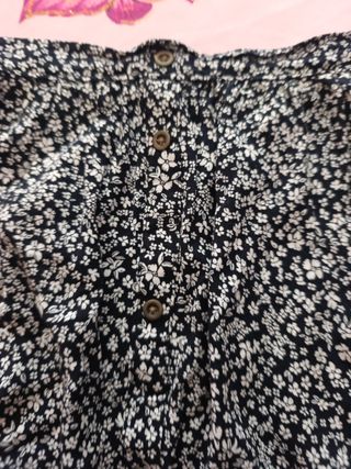Falda corta estampada floral
