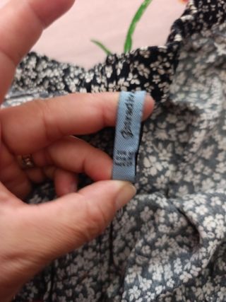 Falda corta estampada floral