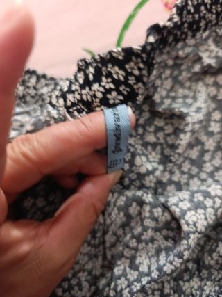 Falda corta estampada floral