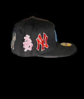 Gorra New Era Supreme Negra Roja