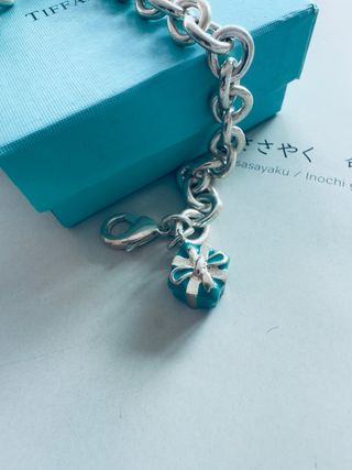 Pulsera Tiffany & Co. Caja Azul Plata