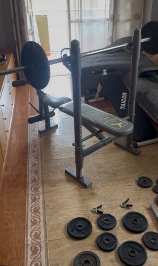 Banco de pesas BM 160