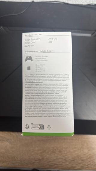 Mando Inalámbrico Xbox Robot White