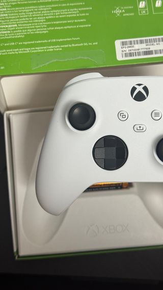 Mando Inalámbrico Xbox Robot White