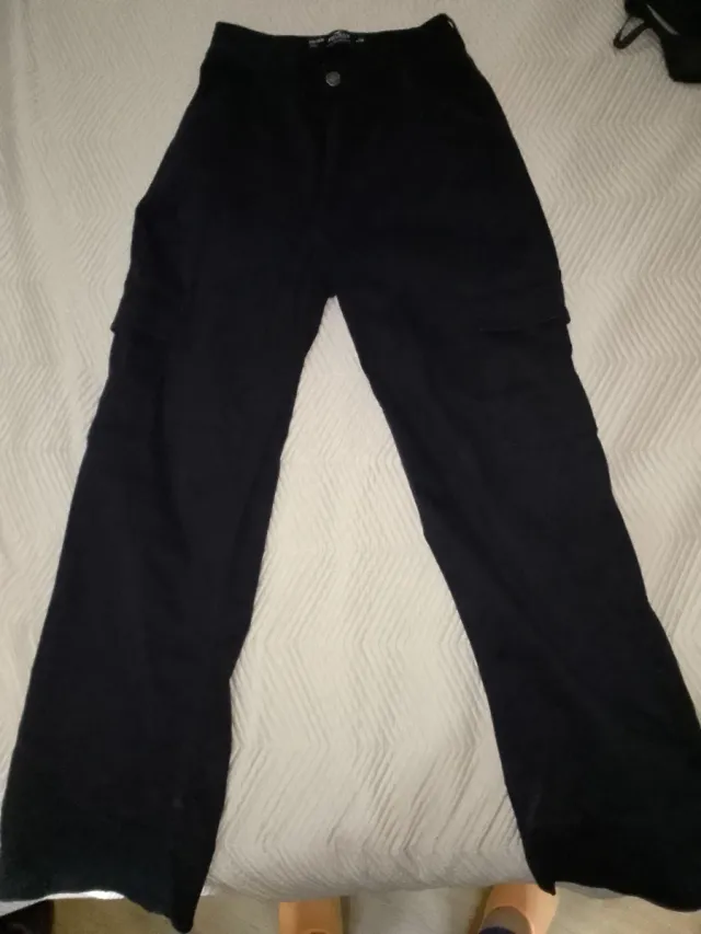 Pantalones cargo negros