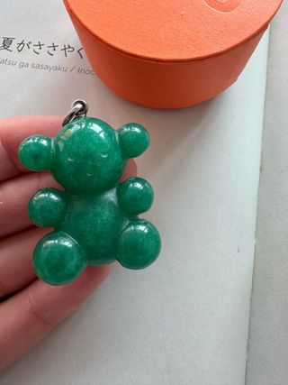 Colgante Tous Bubble Bear Verde Vintage