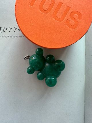 Colgante Tous Bubble Bear Verde Vintage