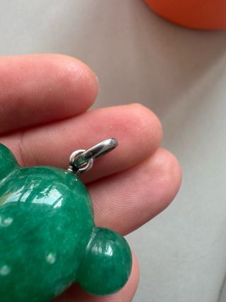 Colgante Tous Bubble Bear Verde Vintage