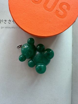 Colgante Tous Bubble Bear Verde Vintage