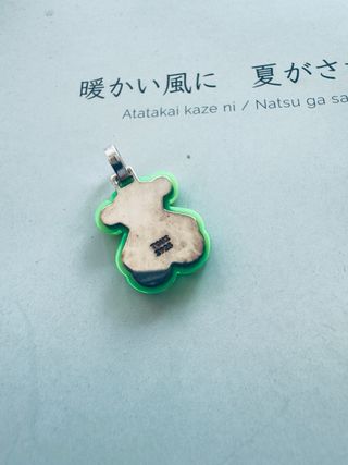 Colgante Tous Halloween Verde y Plata