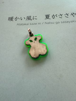 Colgante Tous Halloween Verde y Plata