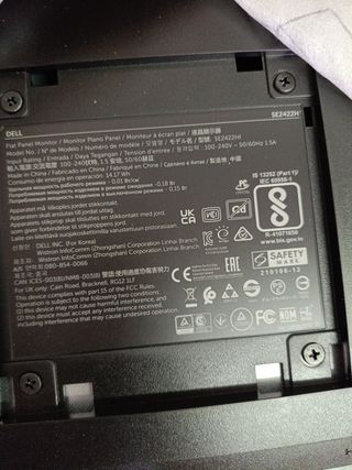 Dell SE2422H 60.5 cm (23.8) 1920 x 1080 Pixels Ful